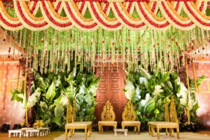 Home Experienced event organizers in Hyderabad arranging stage decor